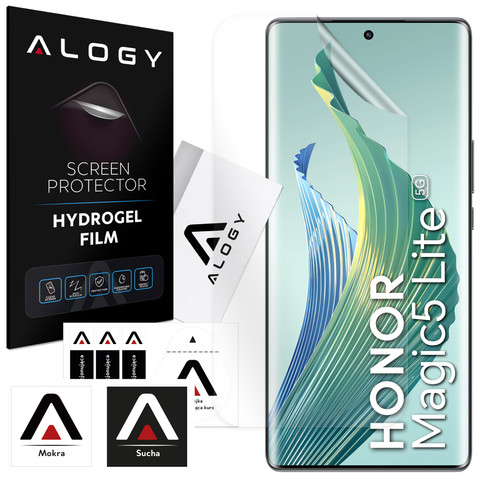 Hydrogelová fólie na displej telefonu Honor Magic 5 Lite 5G Alogická hydrogelová fólie