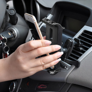 Alogy AirVent Car Holder for phone, tablet 4-11" for ventilation grille Black