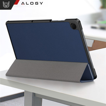 Case for Samsung Galaxy Tab A9 Plus 2023 11" (X210/X215/X216) Tablet Flip Cover Book Cover Case Alogy Navy Blue