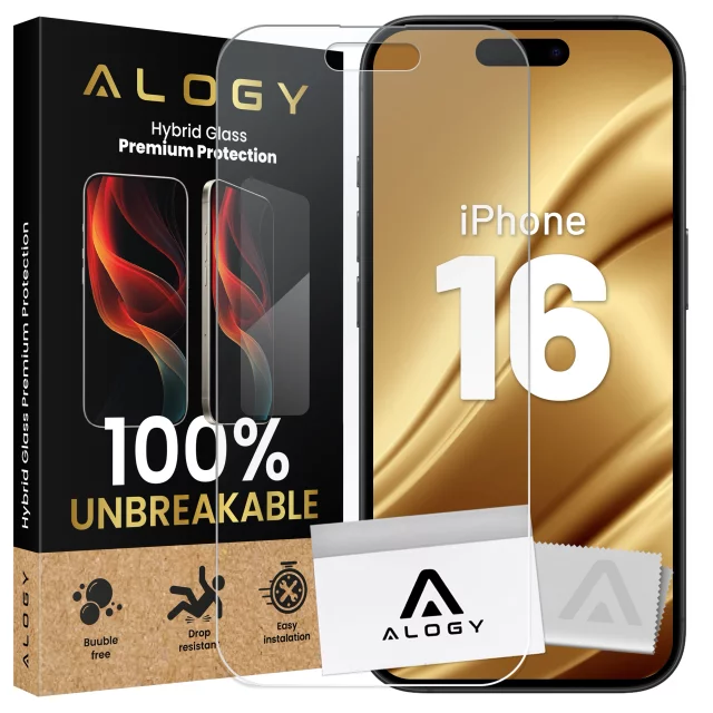 Hybrid Glass for Realme 11 Pro 5G / Pro Plus for Alogy Flexi Glass 9H Case Friendly Flat Screen Protector