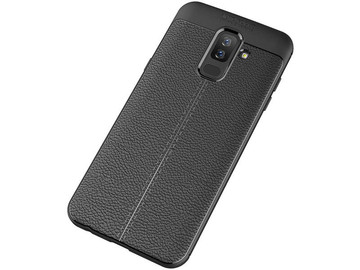 Etui Alogie Lederrüstung Samsung Galaxy A6 Plus