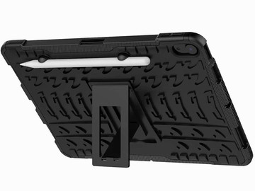 Alogy Armored Case for Apple iPad Air 4 2020/ 5 2022 Black Glass