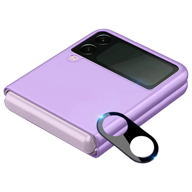 Alogy Lens Protector PRO Metal Camera Protector for Samsung Galaxy Z Flip 3 black