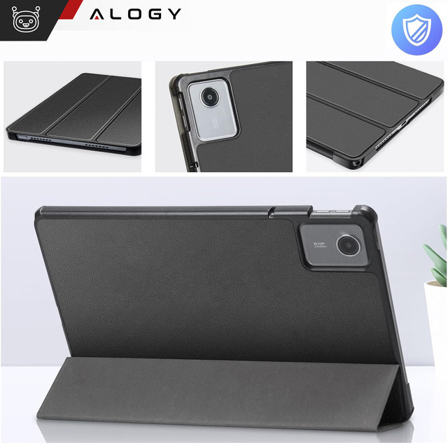 Pouzdro pro Lenovo Tab M11 10,95" TB330FU / TB330XU / TB331FC Knižní obal s překlápěcím pouzdrem Kryt pouzdra Alogy Šedý