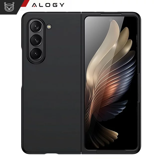Pouzdro pro Samsung Galaxy Z Fold 6 Case Thin Phone Cover Alogy Protective Matte Black