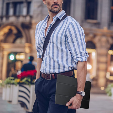 Pouzdro Alogy Bluetooth Keyboard Touchpad 4v1 magnetická tužka pro Apple iPad Pro 11 2021 černá