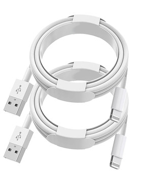 Kabel x2 sada 100cm Alogy USB to Lightning kabel Bílý