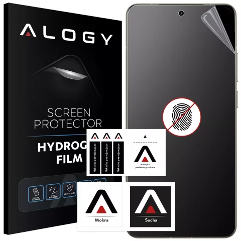 Folia "MATOWA" do Realme GT 7 Pro Hydrożelowa Alogy HydroSkin Matte Pro™ na ekran do etui "BEZ ODCISKU PALCÓW"