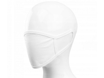 Protective Mask x2 Face Mask Protective Mask White