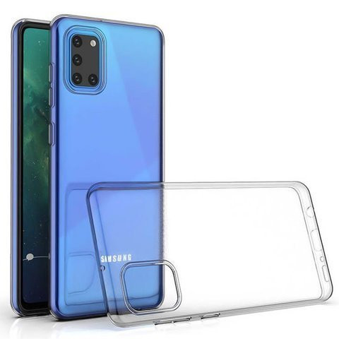 Alogy silikonové pouzdro kryt pouzdro pro Samsung Galaxy A31 průhledné