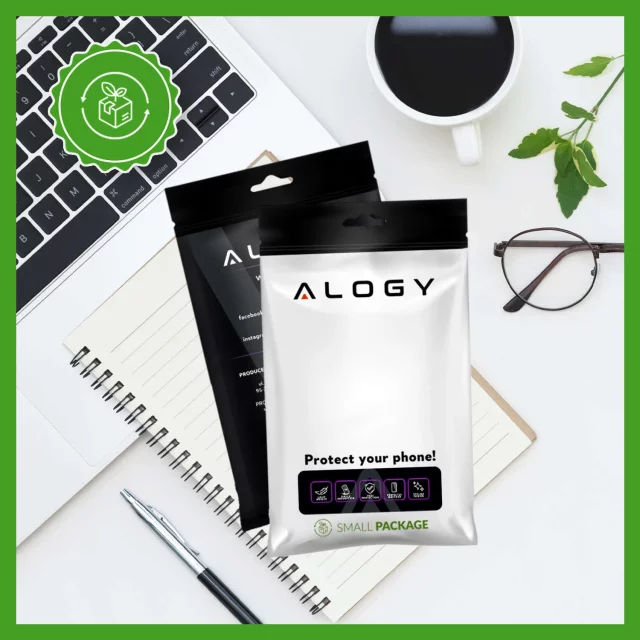 Pouzdro Alogy LuxeShield™️ Glamour Luxusní Kryt s Krytem Fotoaparátu pro Samsung Galaxy S25 Plus, Černé