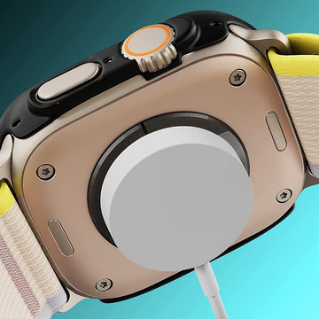 Alogy Protector Case with Glass 2in1 Case Cover for Apple Watch Ultra 49mm Black