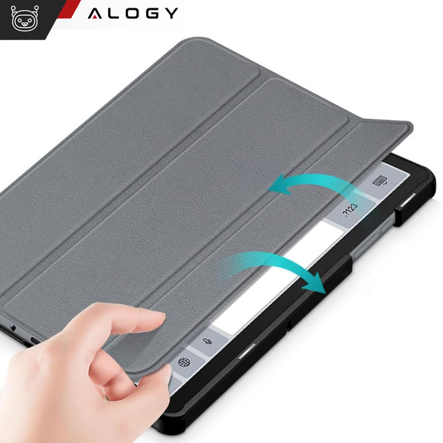 Case for Samsung Galaxy Tab A9 2023 8.7" X110 / X115 Tablet Cover Case Alogy Book Cover Gray
