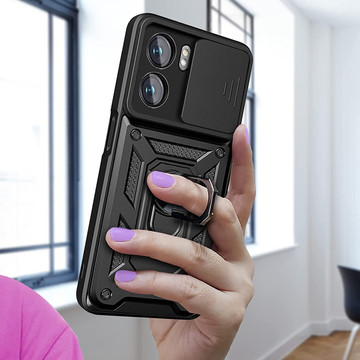 Alogy Camshield Stand Ring Case s krytem fotoaparátu pro Oppo A57 5G / A77 5G