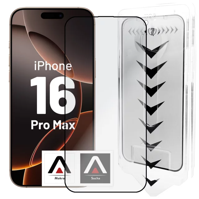 Tvrzené sklo pro ochranu displeje Apple iPhone 16 9H Alogy Heavy Pro™️