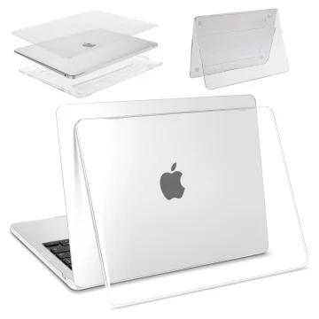 Etui Alogy Hard Case für Apple Macbook Air 13 2022 M2 A2681 13,6" Przezroczyste