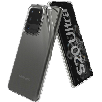 Alogy Silikonhülle Hülle für Samsung Galaxy S20 Ultra transparent