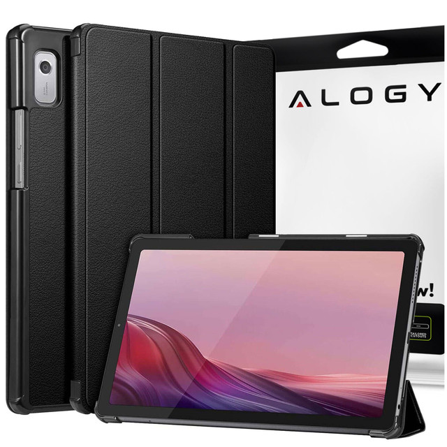 Tablet case for Lenovo Tab M9 2023 9" TB310XU TB310FU housing Case Alogy Book Cover Black