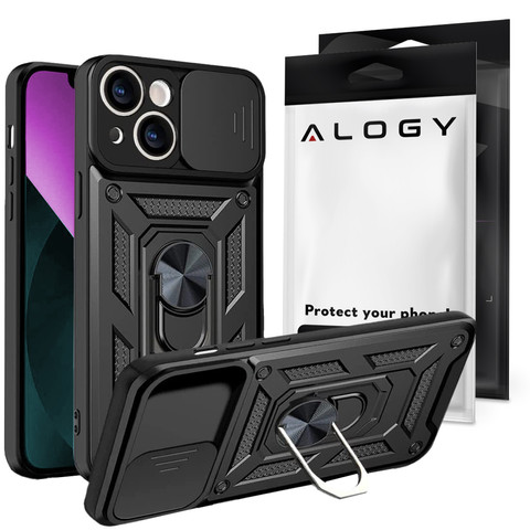 Alogy Camshield Stand Ring Case with Camera Cover for Apple iPhone 13 Mini