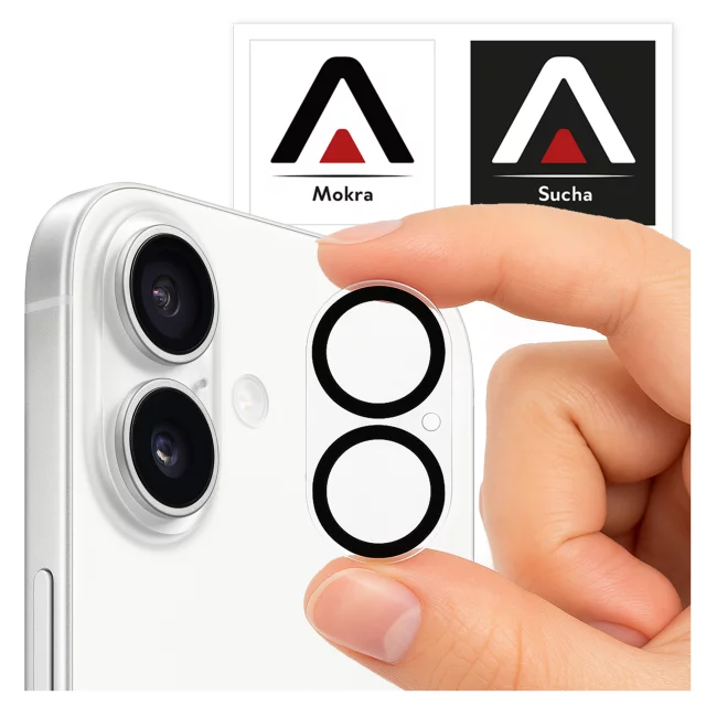 2x Glass Lens Camera for Apple iPhone 16 Pro / 16 Pro Max Alogy Lens Protector Pro Transparent