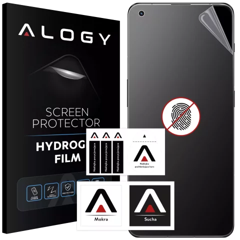 „MATTE“-Folie für OnePlus 11 Hydrogel Alogy HydroSkin Matte Pro™-Bildschirm für „FINGERPRINT FREE“-Hülle