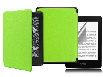 Etui Alogy Smart Case Kindle Paperwhite 4 zielone + FOLIA