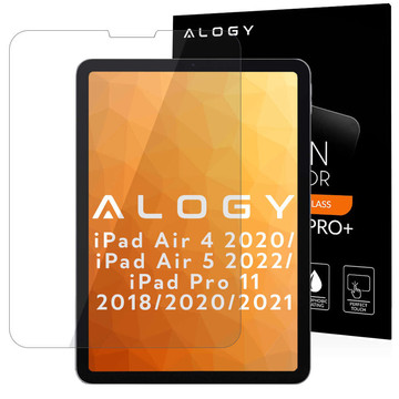Tvrzené sklo x2 Alogy 9H na obrazovku pro iPad Air 4 2020 / iPad Pro 11 2018/2020/2021