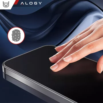 Alogy Privacy Glass gehärtetes Glas für Samsung Galaxy S24 Plus, matte Displayschutzfolie