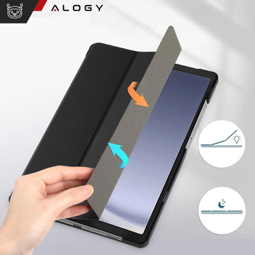 Pouzdro pro Samsung Galaxy Tab A9 2023 11" (X210/X215/X216) Alogy Book Cover Case ochranný kryt černý