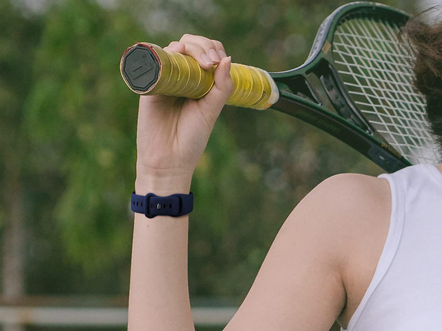 Alogy Rubber Sport Strap for Apple Watch 42/44/45/49mm Navy