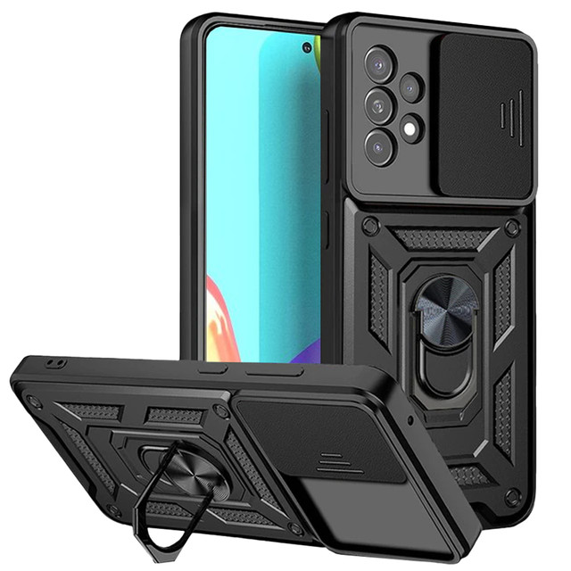 Alogy Camshield Stand Ring Case with Camera Cover for Samsung Galaxy A73 / A73 5G