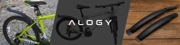 Plattform-Fahrradpedale für MTB-Fahrräder, Aluminium 9/16" Schwarzes Aluminium-Set [2 Stk.]
