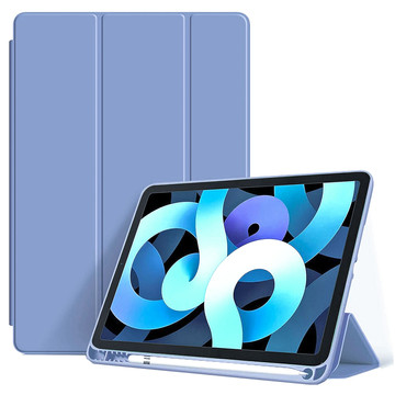 Etui do Apple iPad 10.2" 9/8/7 Gen (2021/2020/2019), Ochronne Smart Case z Klapką i Podstawką, Odporne TPU, Wzmocnione Narożniki, Alogy BookGuard™ – Niebieskie