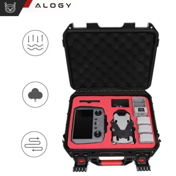 Tasche Tragetasche für DJI Mini 4 Pro, Mini 3 Pro, Mini 3 Cover Drone Case Alogy Controller Hard Case Schwarz