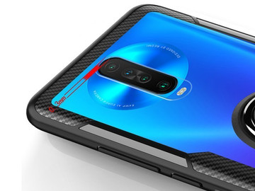 Alogy Ring Holder Clear Armor Case pro Xiaomi Redmi K30 / Poco X2 Black Alogy Glass