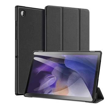 Dux Ducis Domo Flip Case for Samsung Galaxy Tab A8 10.5 X200/ X205 Black Glass