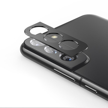 Kovové ochranné pouzdro na fotoaparát Alogy Metal Lens Cover pro Samsung Galaxy S22 Black