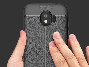 Etui Alogie Lederrüstung Samsung Galaxy J4 2018