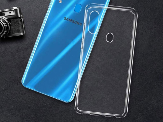 Alogy Silikonhülle Hülle für Samsung Galaxy A30 / A20 / M10S transparent