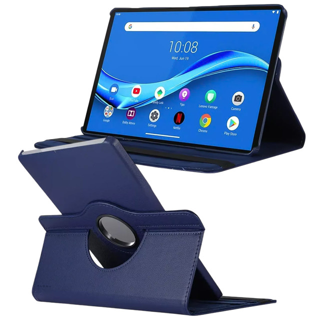 Pouzdro 360 pro Lenovo Tab M11 10,95" TB330FU / TB330XU / TB331FC otočný kryt na tablet Flip Cover Pouzdro Alogy Navy Blue