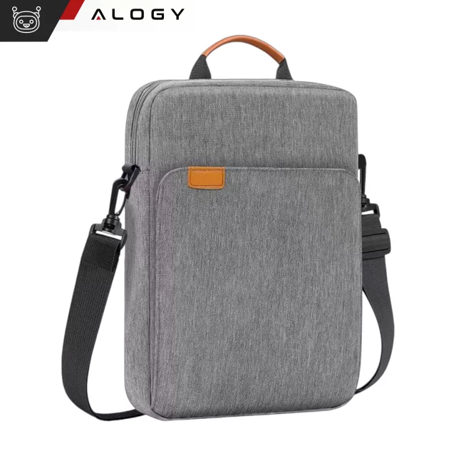 Alogy Laptop/ iPad Pro Air/ Tablet Bag 11-13 Inch Men's Women's Unisex Shoulder Strap Case Cover Pouch Gray