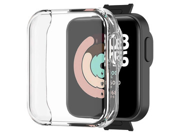 Silikonowe etui Alogy do Xiaomi Mi Watch Lite/ Redmi Watch Przezroczyste