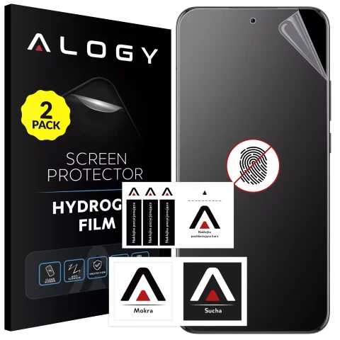 2x Folia "MATOWA" do Oppo Reno13 Pro 5G Hydrożelowa Alogy HydroSkin Matte Pro™ na ekran do etui "BEZ ODCISKU PALCÓW"