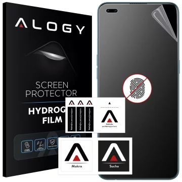 Folia "MATOWA" do Oppo Reno4 Lite / Reno5 Hydrożelowa Alogy HydroSkin Matte Pro™ na ekran do etui "BEZ ODCISKU PALCÓW"
