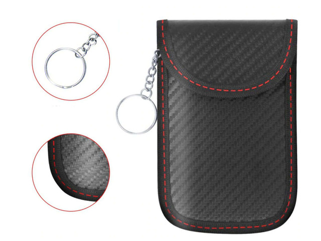 Anti-Diebstahl-Etui x2 für Schlüssel Alogy Abdeckung blockiert das Signal 14x9,5cm