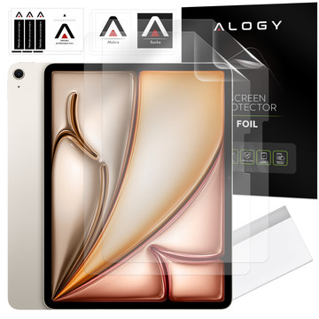2x Folia matowa Alogy Matte Paper Screen Feel do Apple iPad Air 6 13" 2024 / iPad Pro 13" 2024