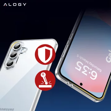 Pouzdro pro Apple iPhone 16 Pro Max Alogy Anti-Shock Hybrid Case pro MagSafe Transparent