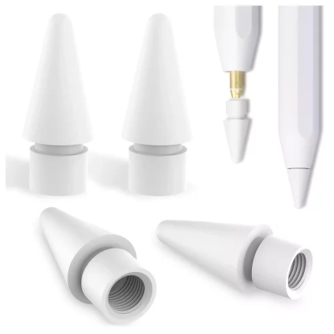 Końcówka wymienna 4szt. Twardość 2x 2B, 2x 2H do Rysika do Apple Pencil 1/2 generacji do iPad Air Pro Mini