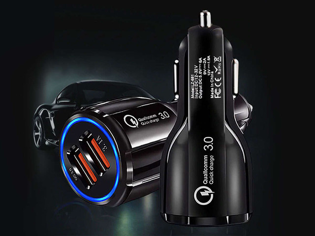 Alogy 2x USB 3.1A QC 3.0 18W fast car charger