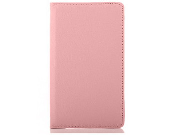 Etui obrotowe 360 Huawei MediaPad T3 7.0 Różowe + RYSIK + FOLIA
